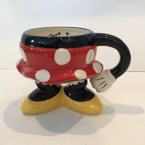 Minnie Mouse Mug Disney Parks  New with Tags Ceramic